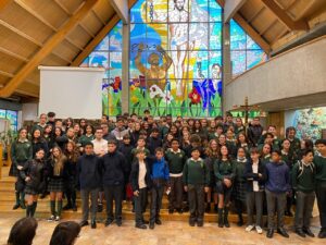 Celebramos misa en la parroquia de Santa María de Cervellón