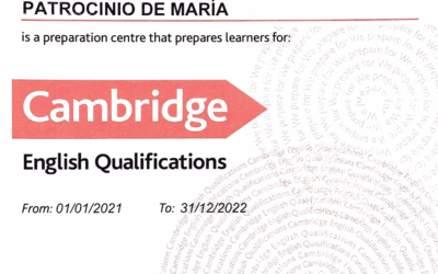 Nuestro colegio, centro examinador de Cambridge